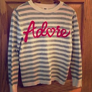 Girls cotton sweater